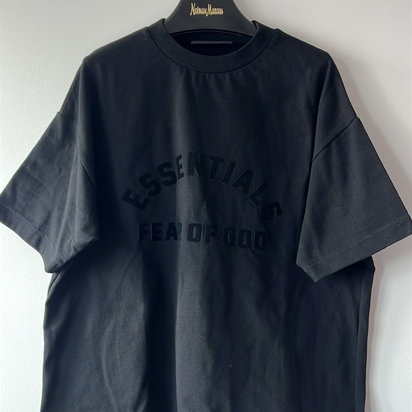 FEAR OF GOD ESSENTIALS SHORT SLEEVE TEE BLACK - Picture 4 of 11